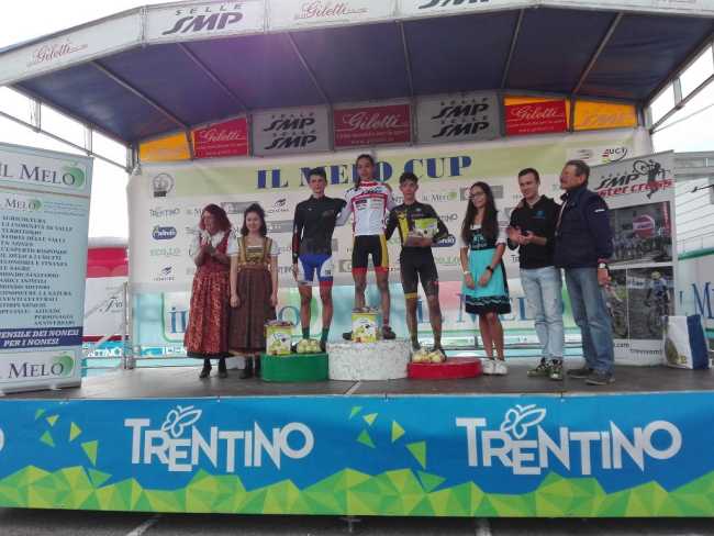 Betteo marco sul secondo gradino del podio