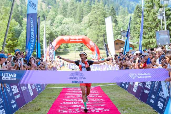 Minoggio arrivo Monterosa Walserwaeg