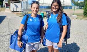 Veronica Goddi Elena DAmico softball