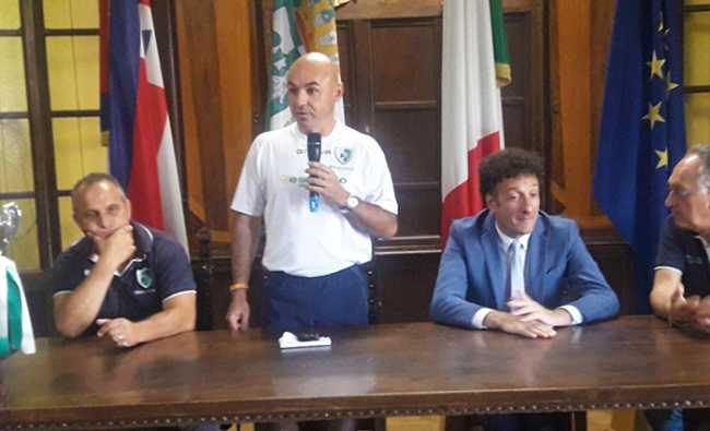arona calcio presentazione gusmeroli