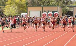 b atletica corsa pista