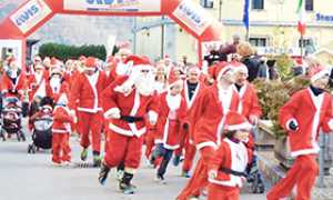 b babbi natale corsa