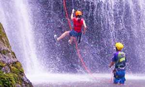 b canyoning acqua corde