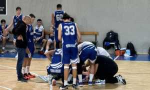 basket college novara infortunio