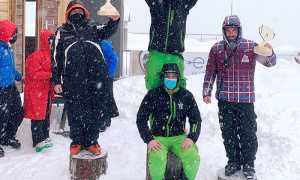 giovanissimi premiazione neve sci