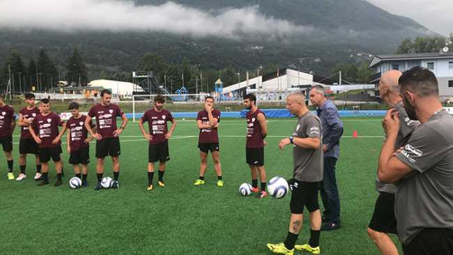 juve domo mister morellini squadra allenamento