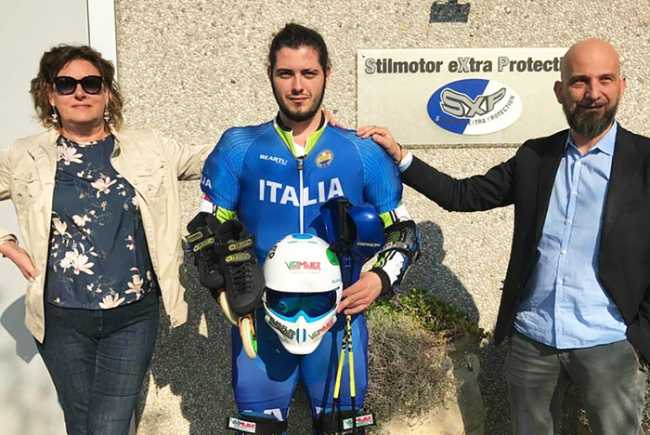 losio massimiliano tuta casco sponsor
