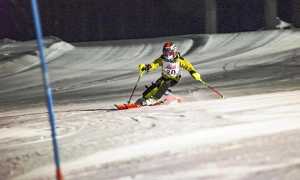 notte sci sciatore 3