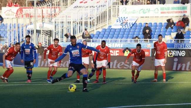 novara fc rigore archivio