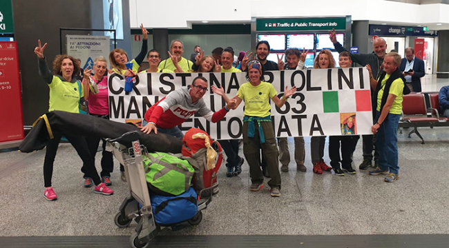 piolini arrivo aeroporto 19