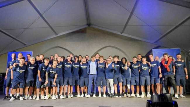 presentazione novara fc 24 24 foto