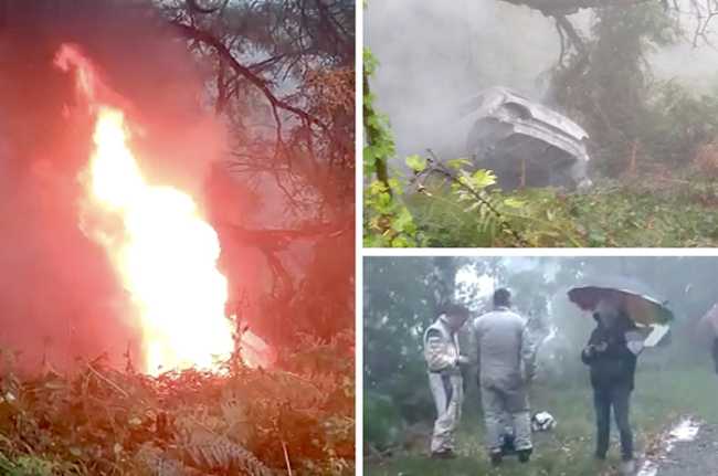 rally rubinetto auto fiamme