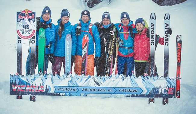 red bull traversata alpi