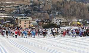 sci di fondo marcia gran paradiso