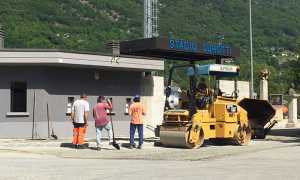 stadio curotti entrata lavori