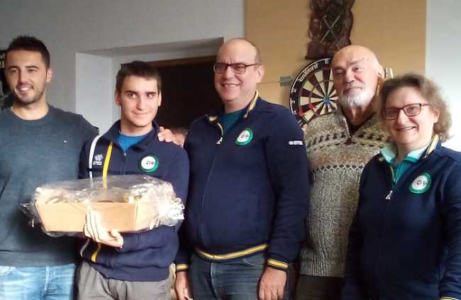 un momento della premiazione