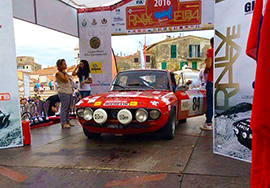 b senestraro rally elba podio