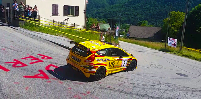 Rally: è di Crugnola la prima speciale, Caffoni secondo a 1,8. Video