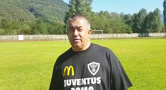 La Juve Domo conferma mister Mellano: "Mettiamo a tacere le voci"
