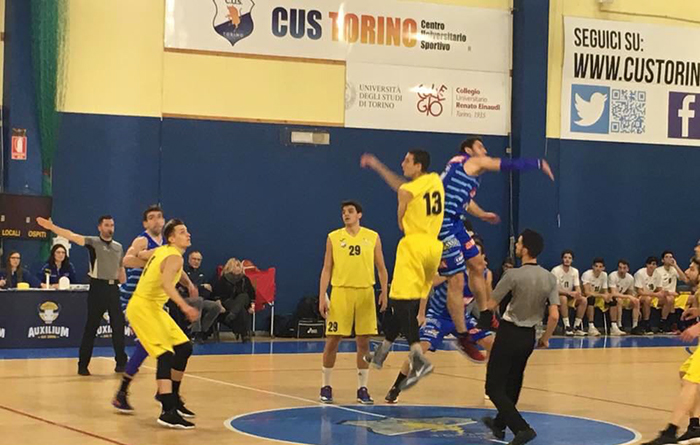 Vinavil CIpir sempre più sola al comando. Cus battuto 85-68, perde il Crocetta a Fossano