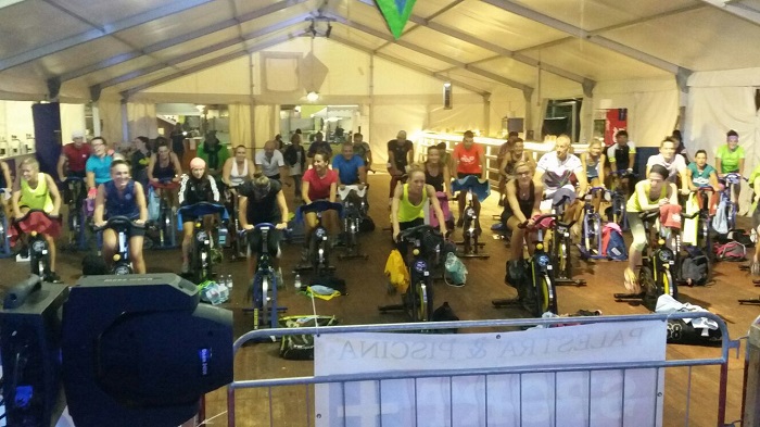 La maratona Cycling D.o.m.o alla festa dell'uva. Foto