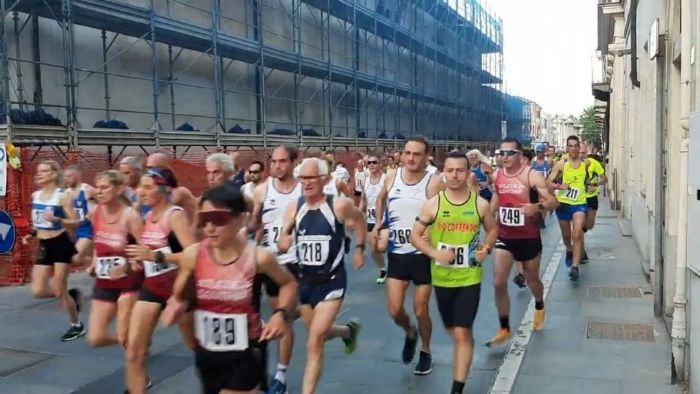 Chevrier vince la Mezza maratona delle Terre d'acqua di Trino