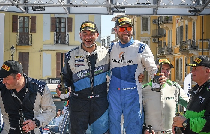 Rally Lana: Mattia Pizio vince, Carmellino domina