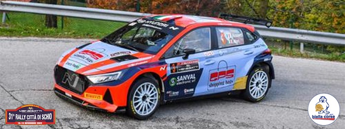 Il pilota biellese Rossetti vince a Schio