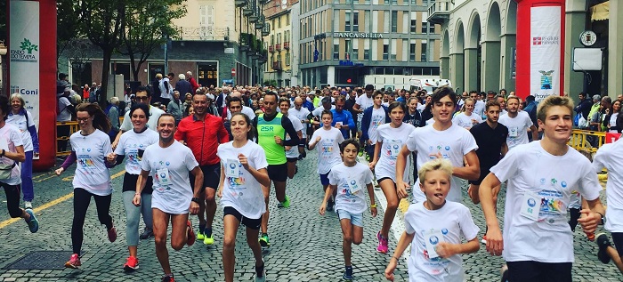 In 850 alla Corsa della speranza di Biella