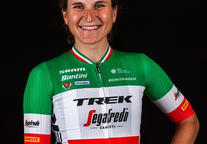 Elisa Longo Borghini capitana della Trek Segafredo