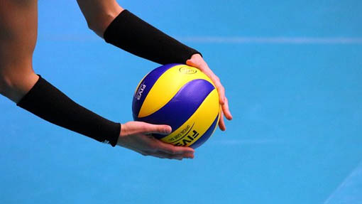 volley palla mani