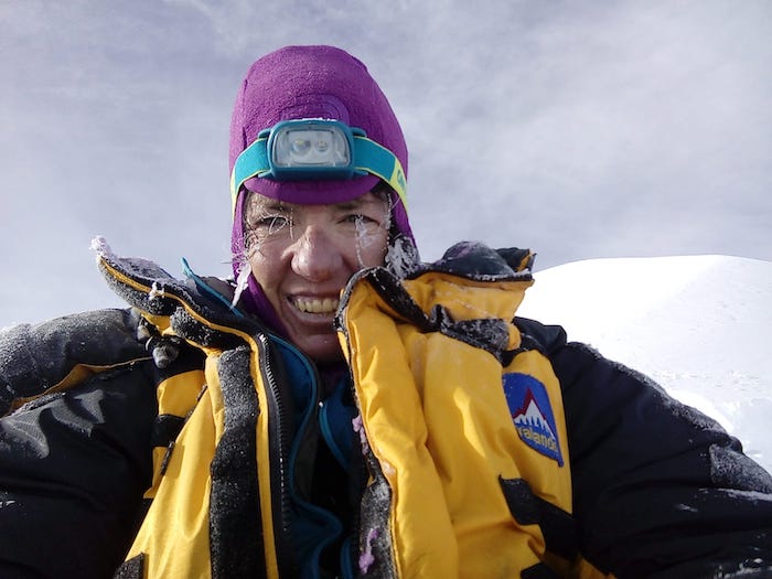 Il primato di Cristina Piolini sul Manaslu
