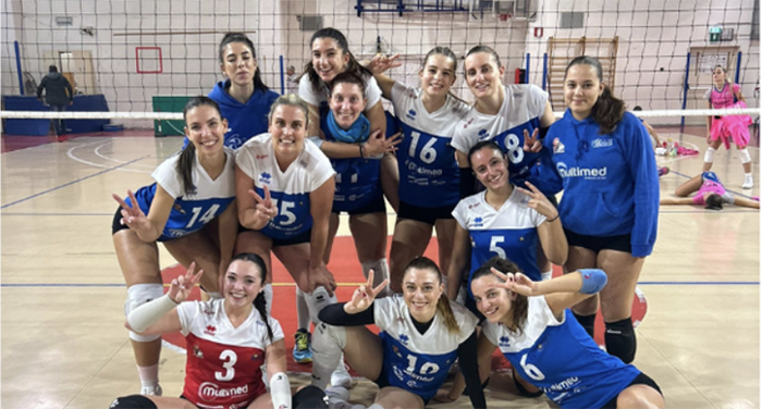 La sfida tra Mokavit Rosaltiora e Multimed Volley Vercelli  finisce 2 a 3