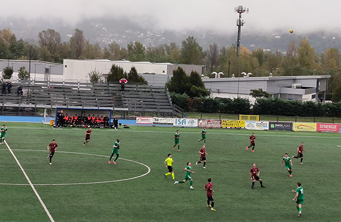 Juve Domo sconfitta al Curotti dalla Fulgor Chiavazzese. Finisce 2-1