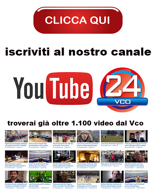 vco24 su you tube iscriviti