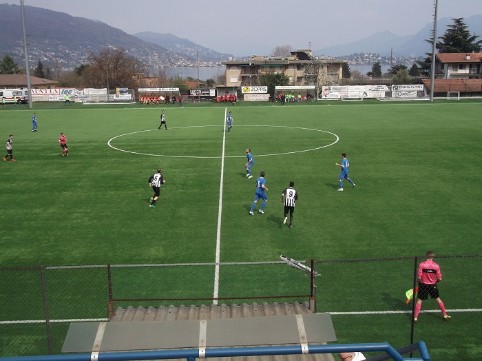 Doppietta di Luca Cabrini e il Baveno stende la Biellese nei play-off