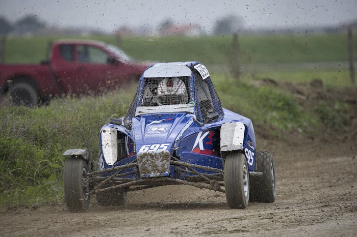 Gabriel Di Pietro secondo nell'Autocross dell'Adriatico. Foto