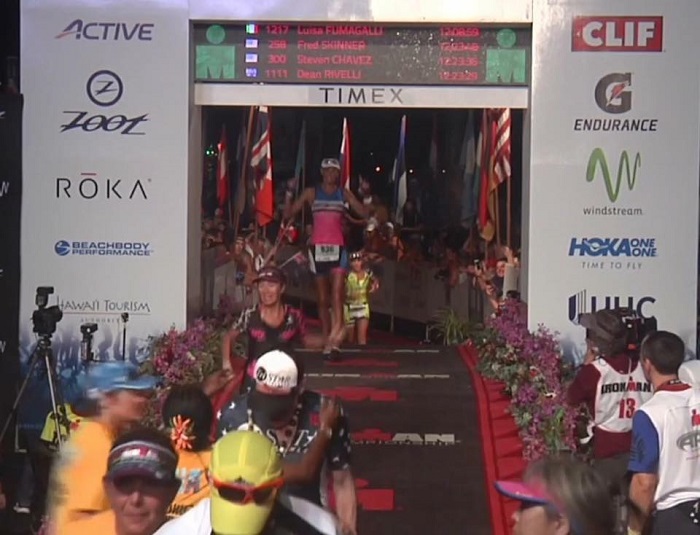 Aronese completa la finale mondiale dell'Ironman