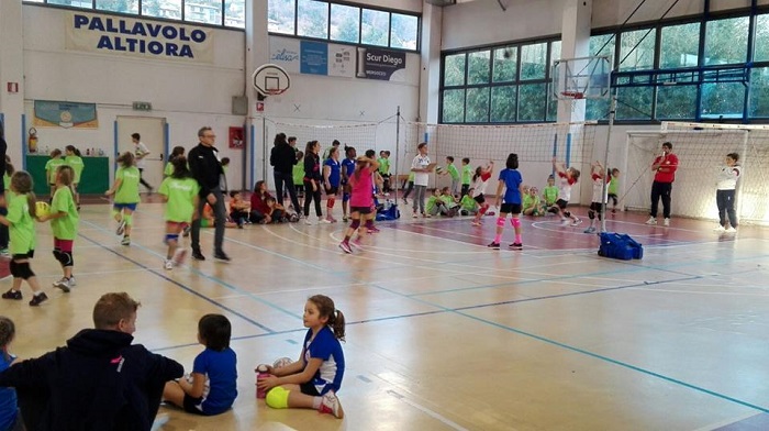 Rosaltiora organizza la seconda tappa del circuito di minivolley